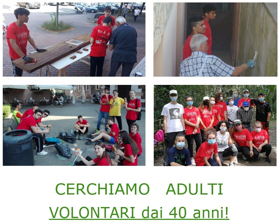  VOLONTARI CERCASI!
