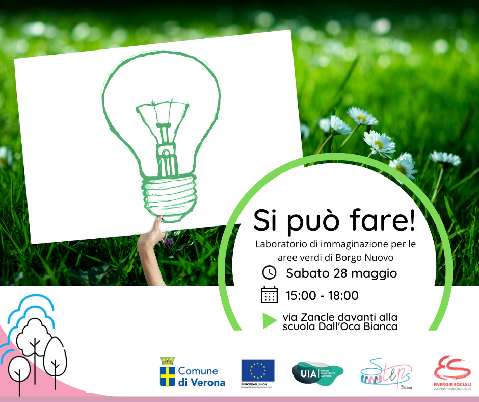 SI PUO FARE! Laboratorio di immaginazione per le aree verdi di Borgo Nuovo