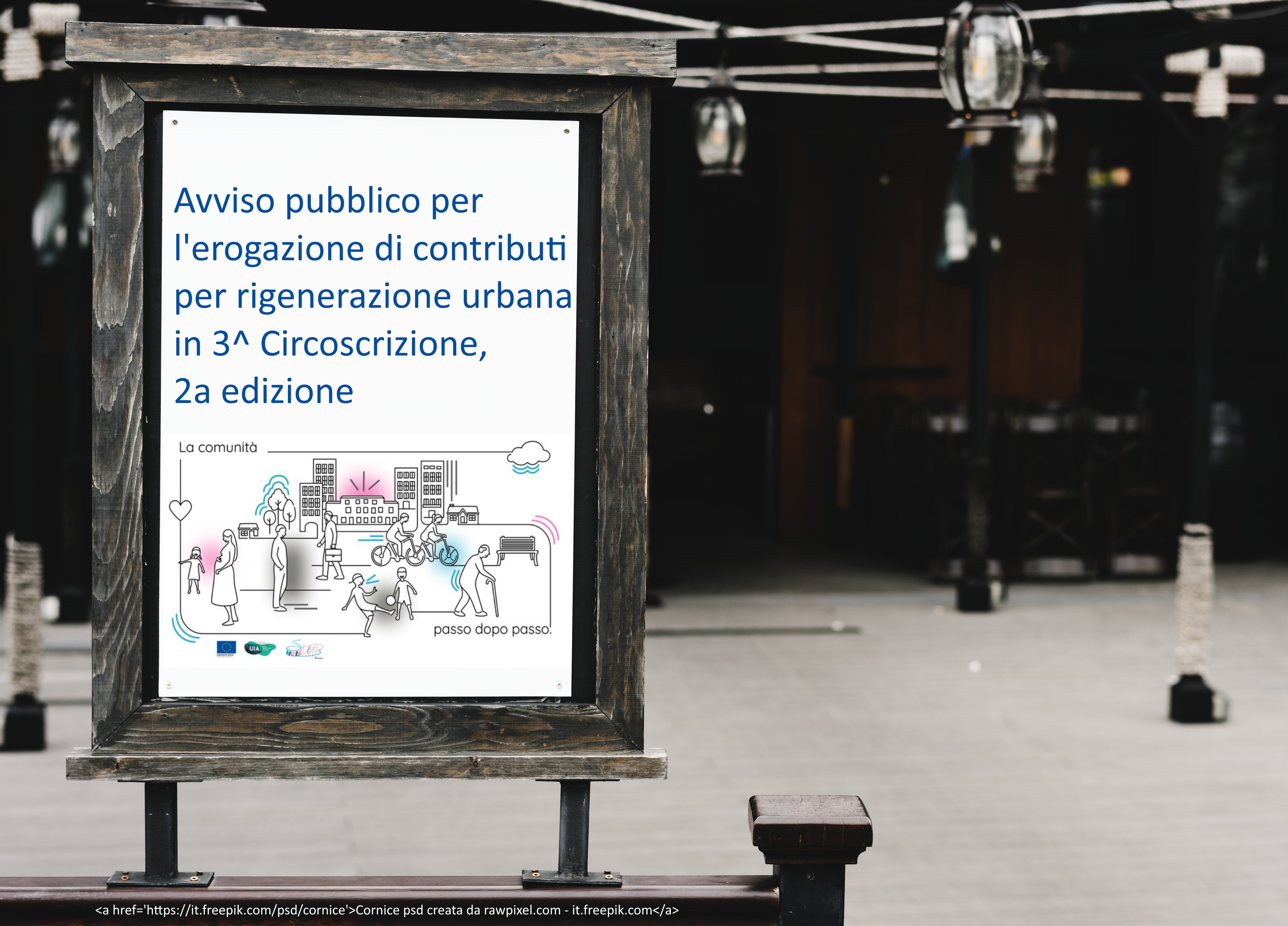 S.T.E.P.S: contributi per rigenerazione urbana in 3^ Circoscrizione