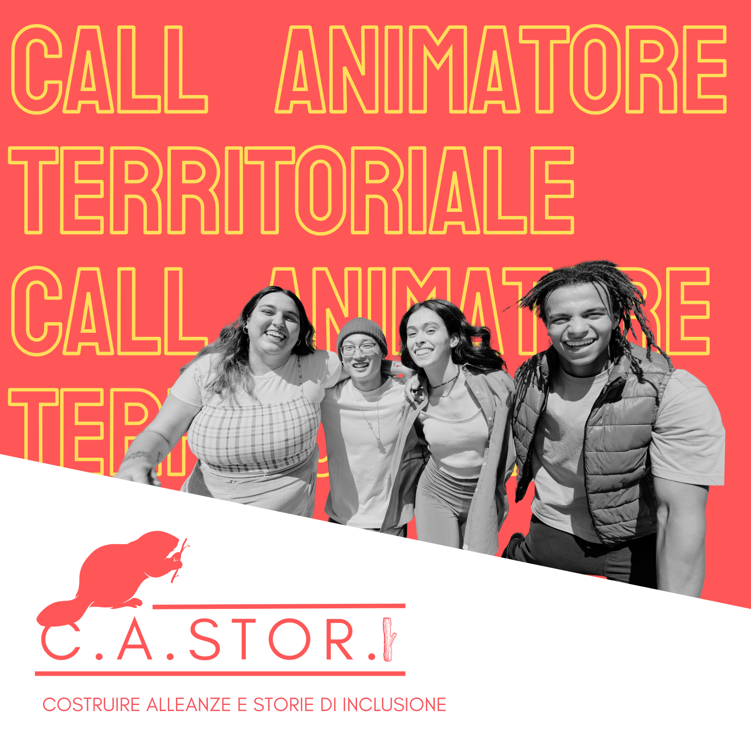 Bando di selezione per due Animatori Territoriali | C.A.STOR.I