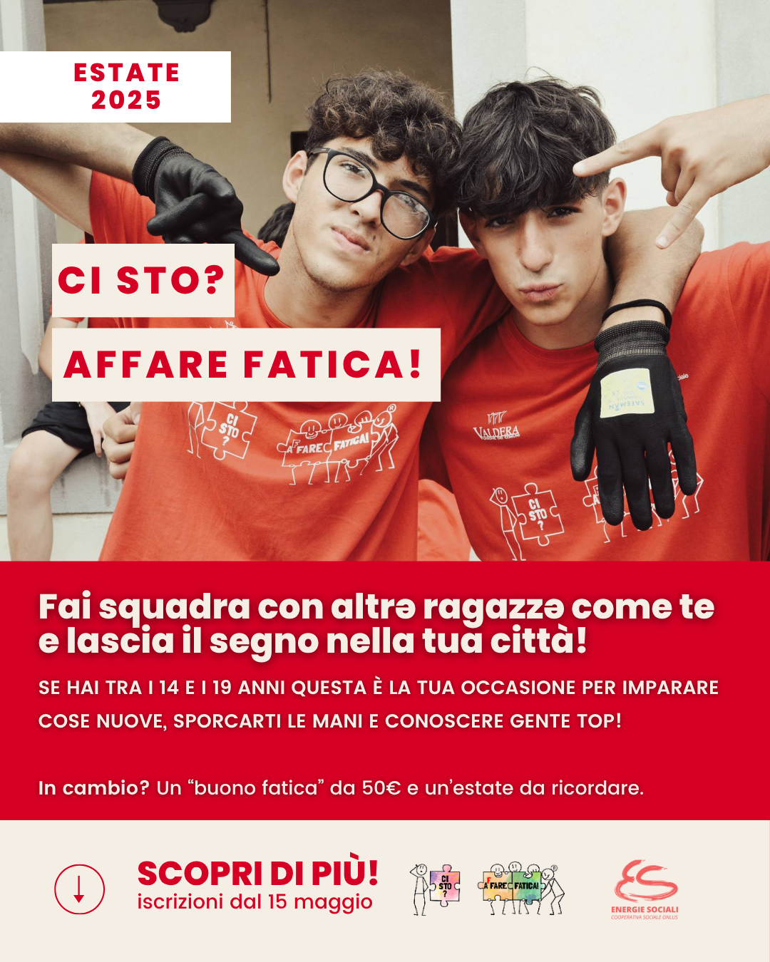 In arrivo Ci Sto? Affare fatica! Edizione 2025!