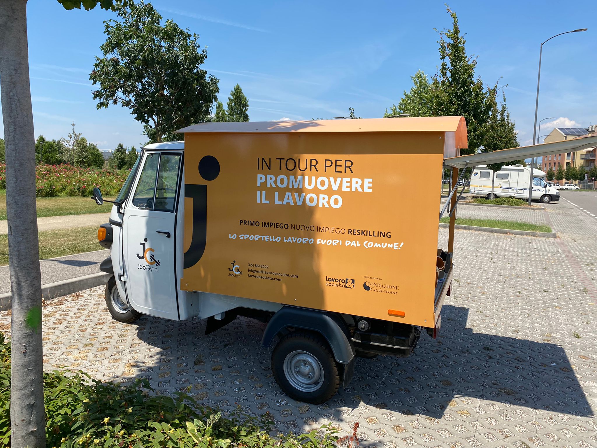 Job Gym: il tour dell'ApeCar!