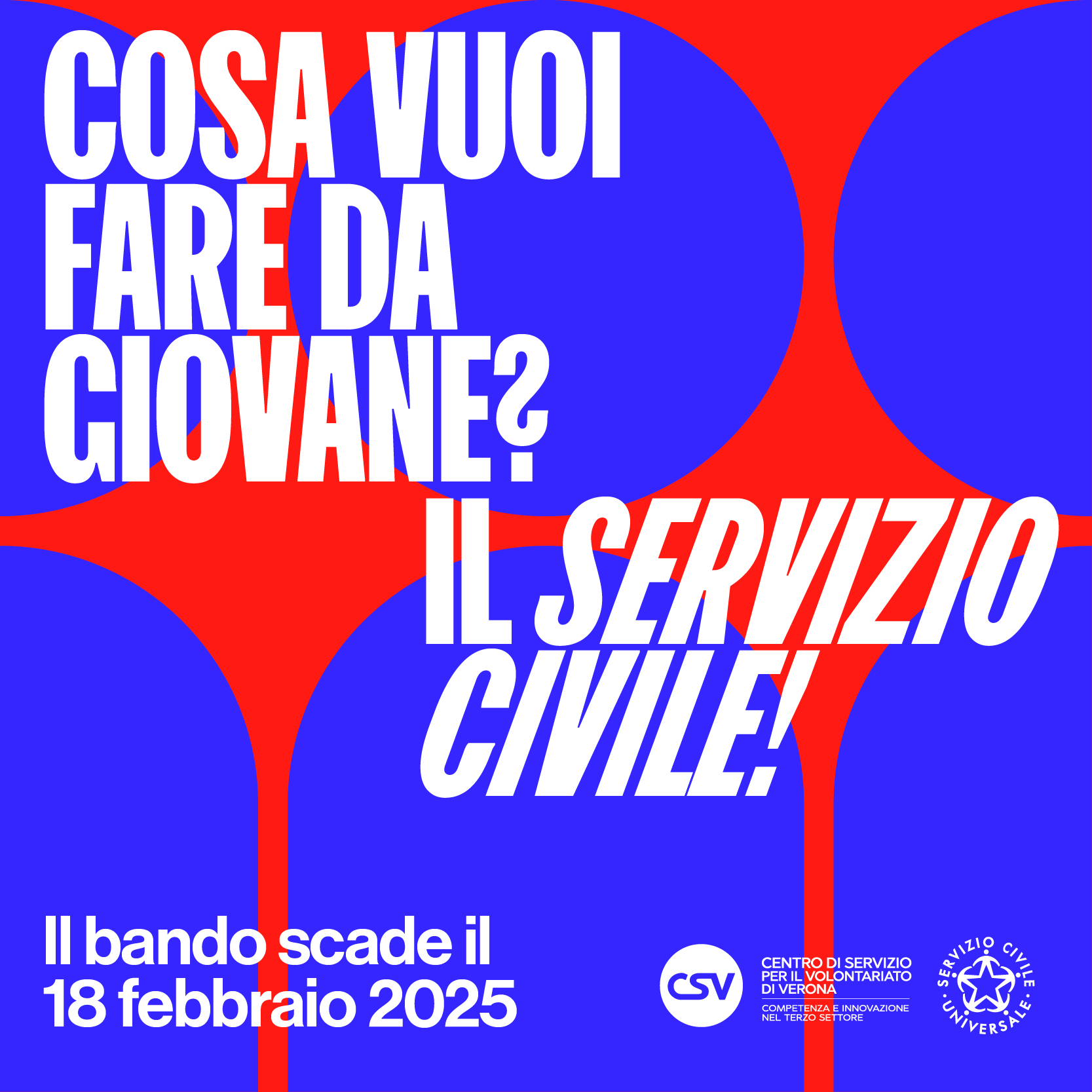 SERVIZIO CIVILE UNIVERSALE 2025