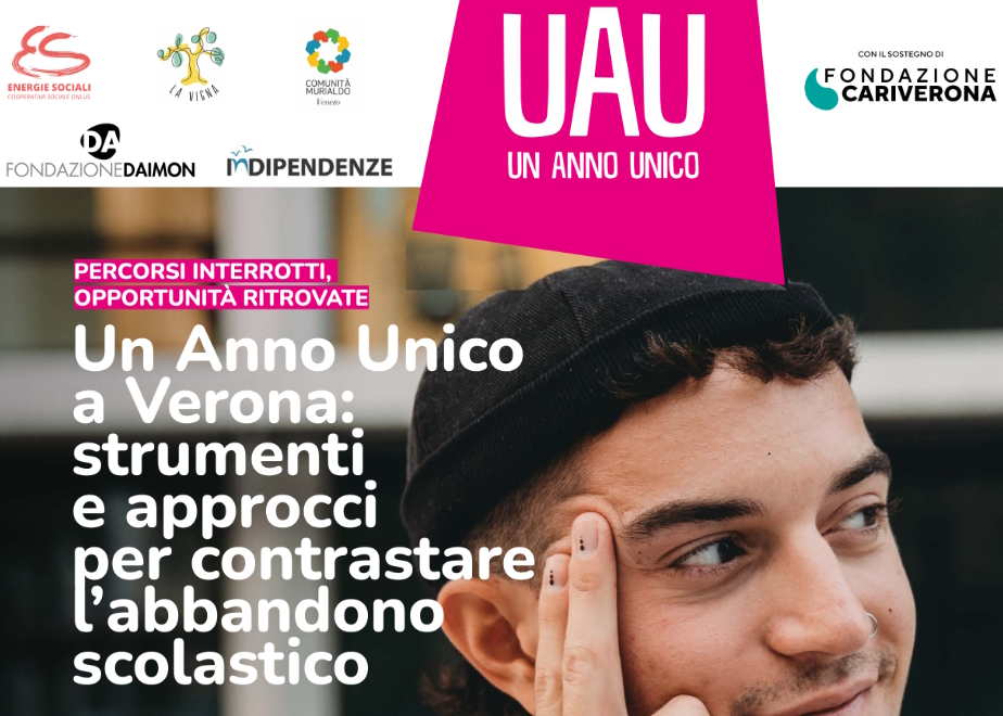“Un Anno Unico a Verona”: strumenti e approcci per contrastare l’abbandono scolastico