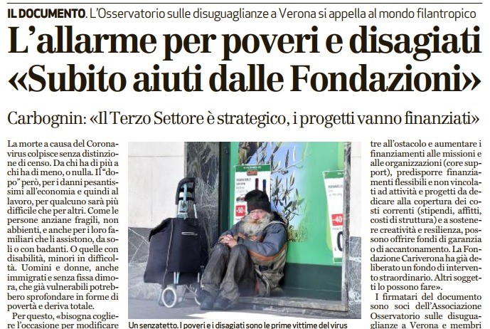 Gli effetti sociali del Covid-19 e le politiche necessarie