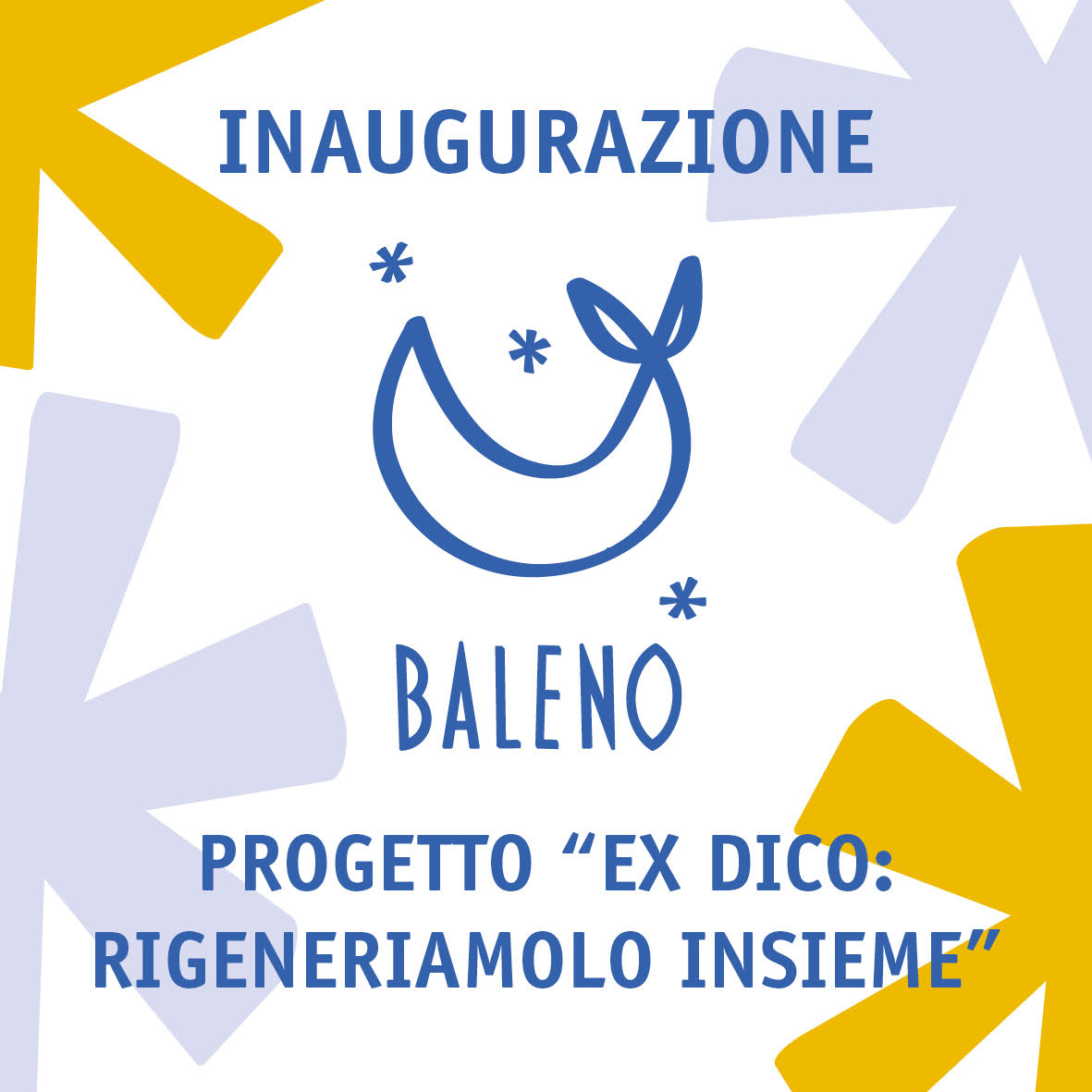 Inaugura il Baleno!